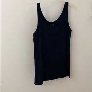 Black tank top